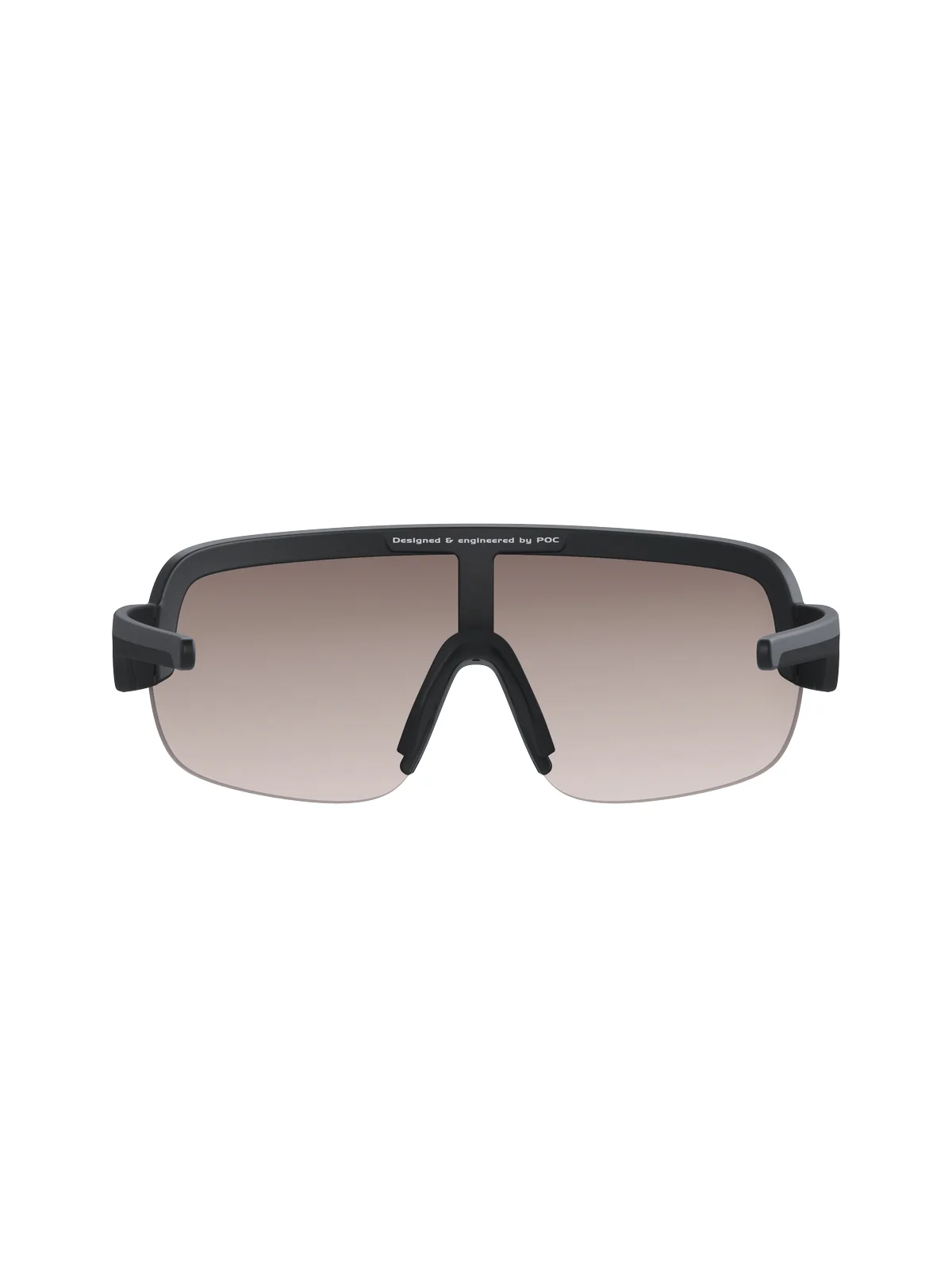 Okulary POC AIM - Ur. Black - Clarity Trail Brown/Silver Mirror Cat 2 - Image 4