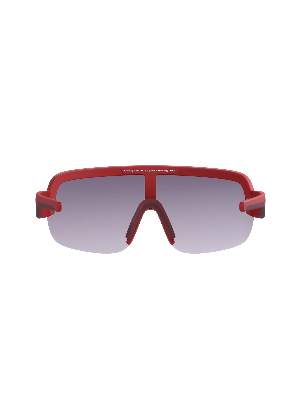 Okulary POC AIM - Prismane Red - Clarity ROAD Violet/Silver Mirror Cat 3 - Image 4