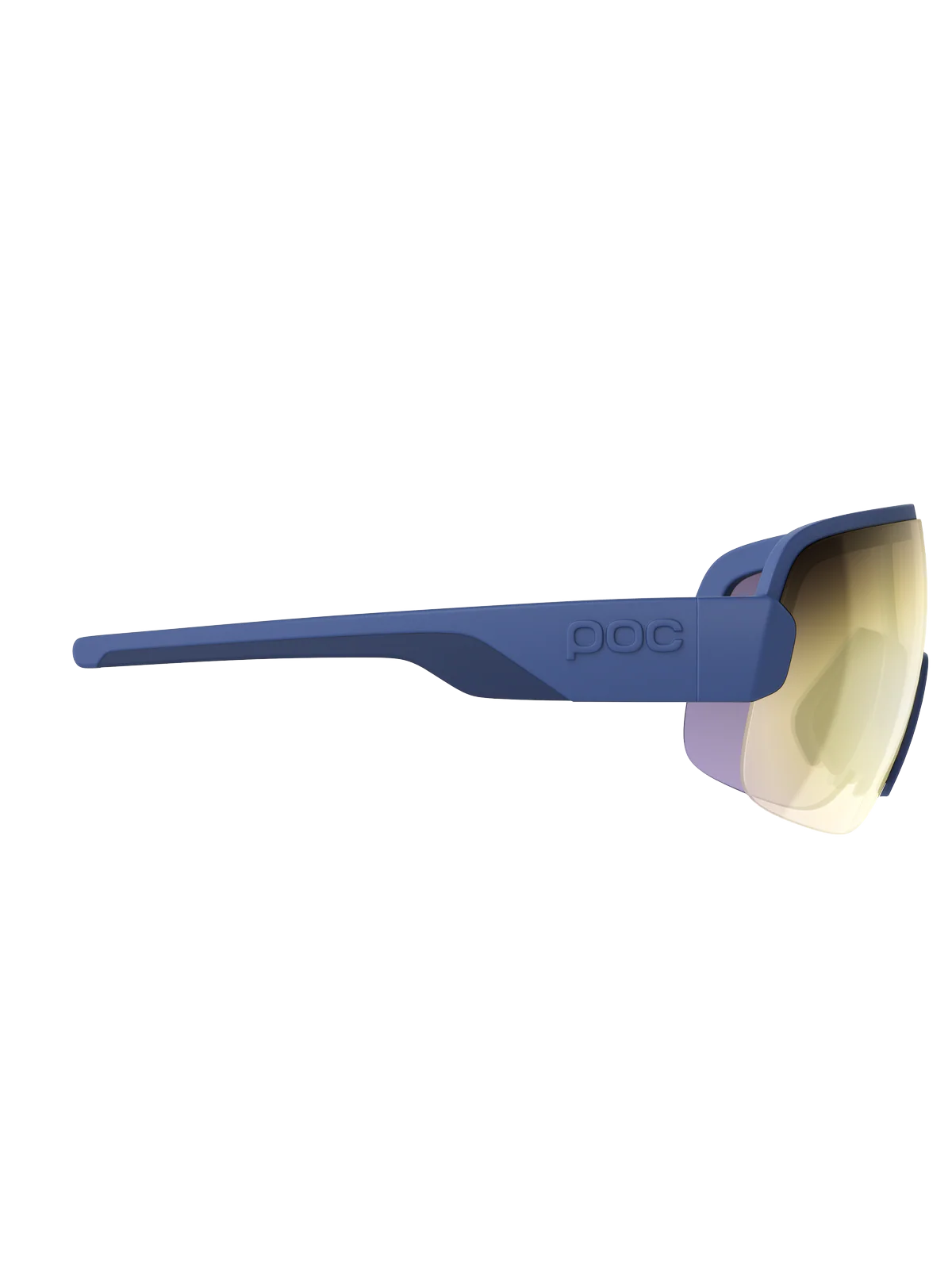 Okulary POC AIM - Lead Blue - Clarity ROAD.Violet/Gold Mirror Cat 2 - Image 3