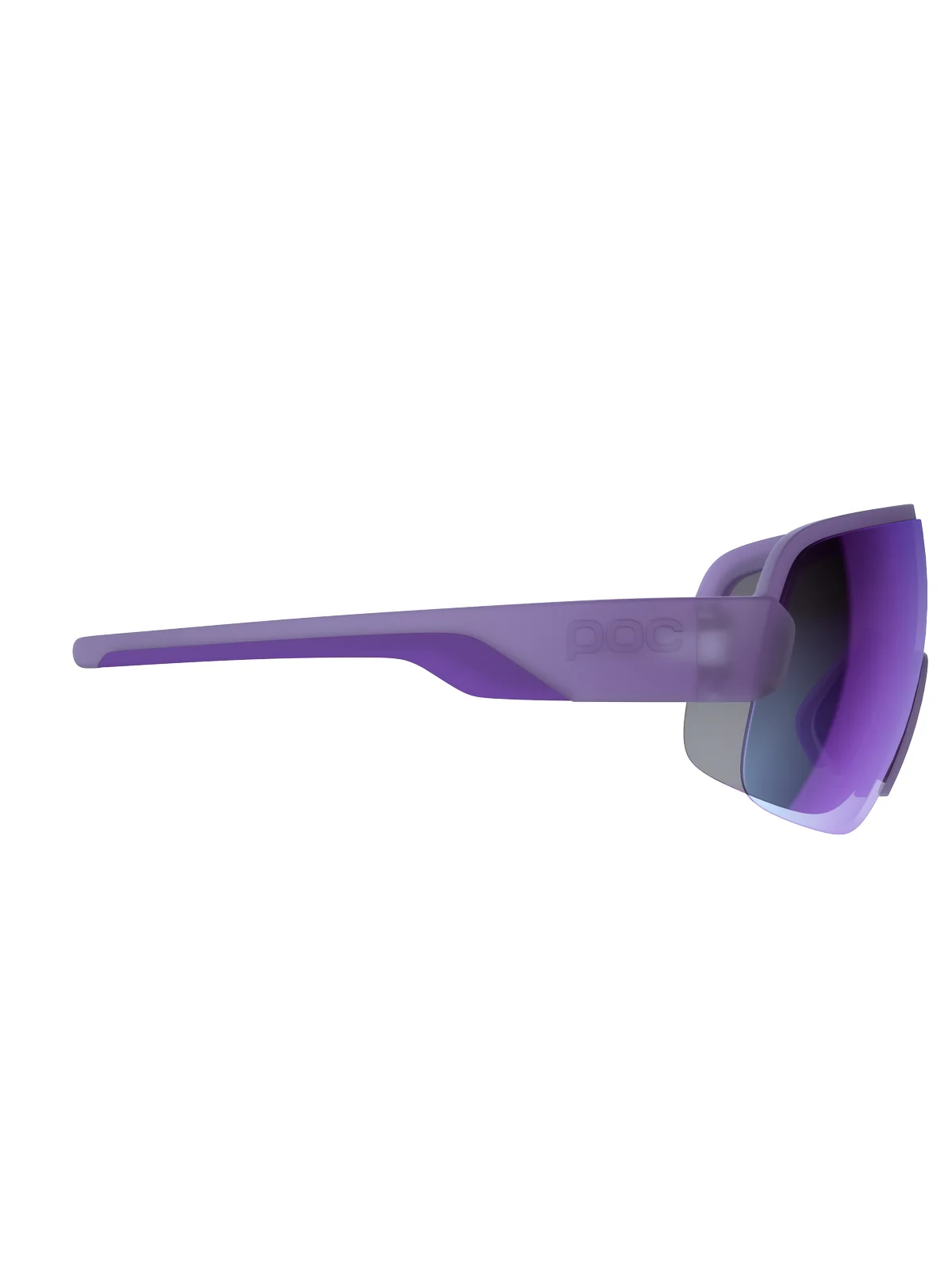 Okulary POC AIM - Sap. Purple Translucent - Clarity Define | Grey/Violet Mirror Cat 2 - Image 3