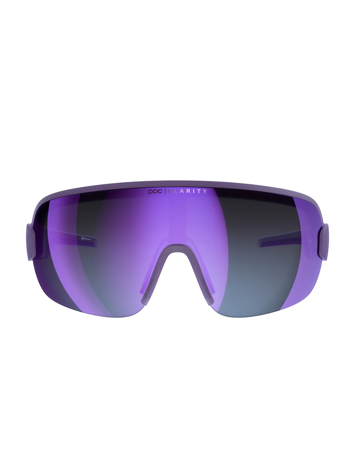 Okulary POC AIM - Sap. Purple Translucent - Clarity Define | Grey/Violet Mirror Cat 2 - Image 5
