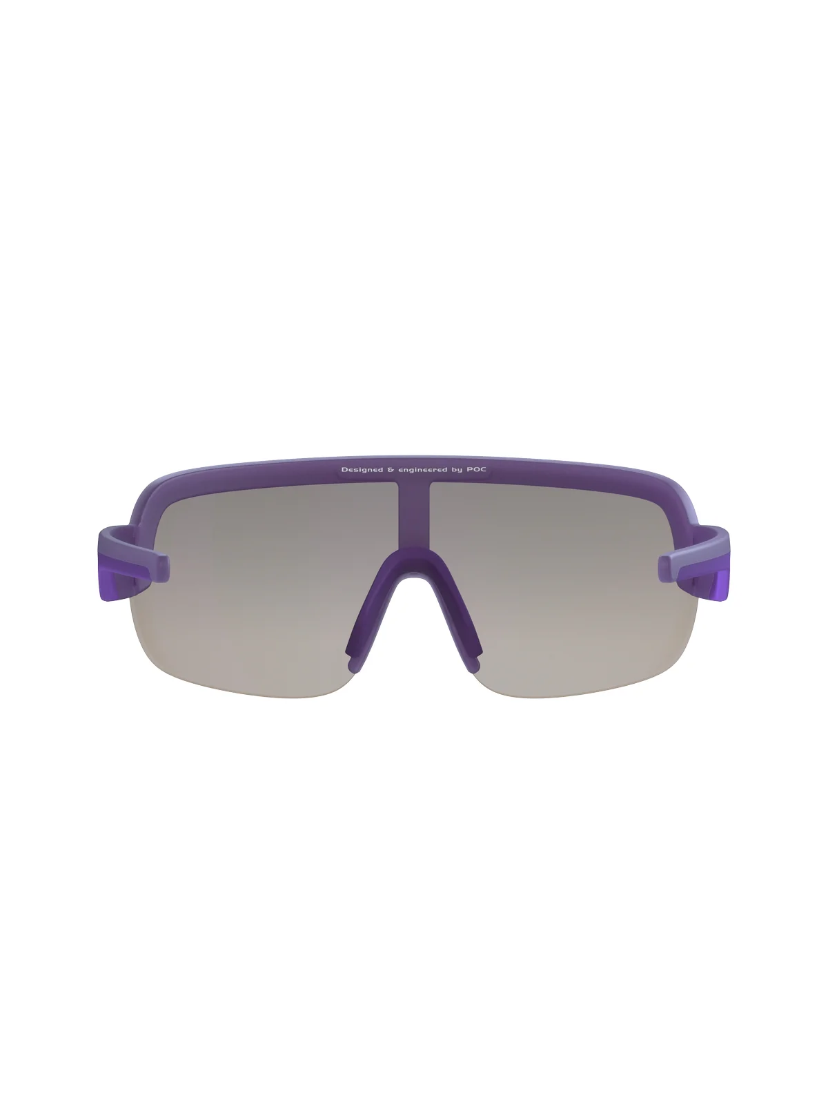 Okulary POC AIM - Sap. Purple Translucent - Clarity Define | Grey/Violet Mirror Cat 2 - Image 6