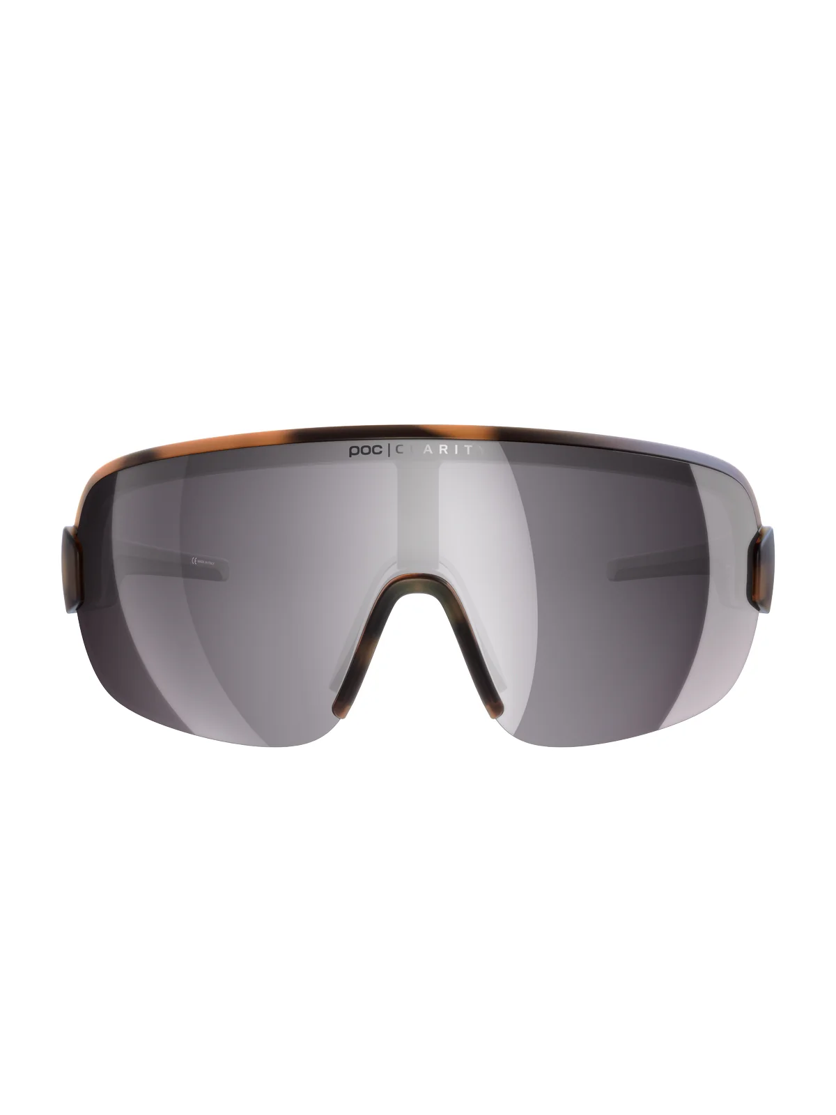 Okulary POC AIM - Tortoise Brown - Clarity ROAD Violet/Silver Mirror Cat 3 - Image 2