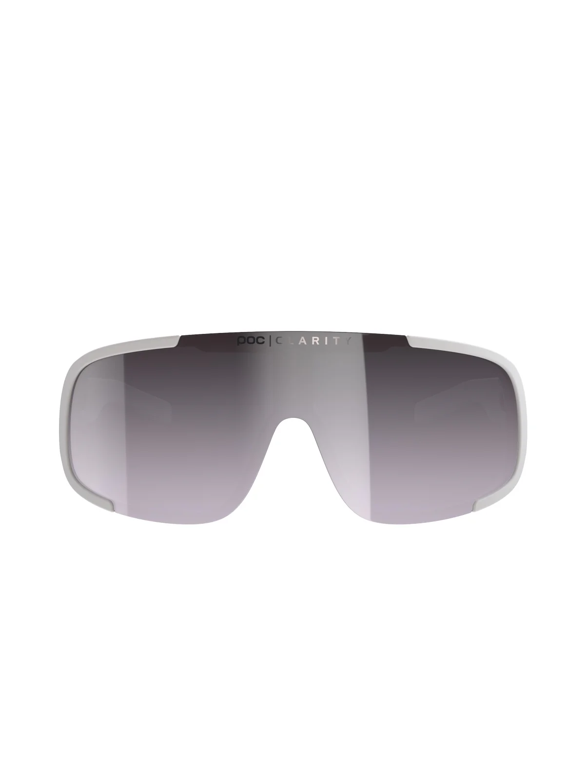 Okulary rowerowe POC Aspire Mid - Hydr. White - Clarity Road | Violet/Silver Mirror Cat 3 - Image 2