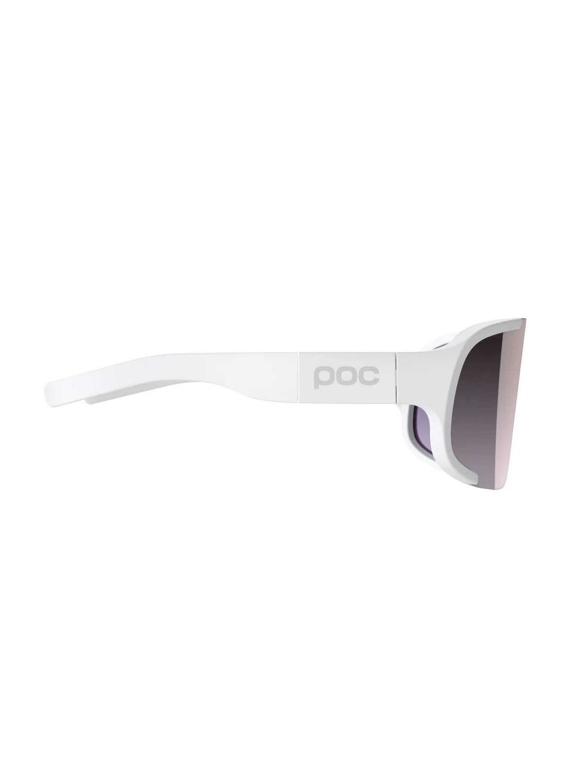 Okulary rowerowe POC Aspire Mid - Hydr. White - Clarity Road | Violet/Silver Mirror Cat 3 - Image 3