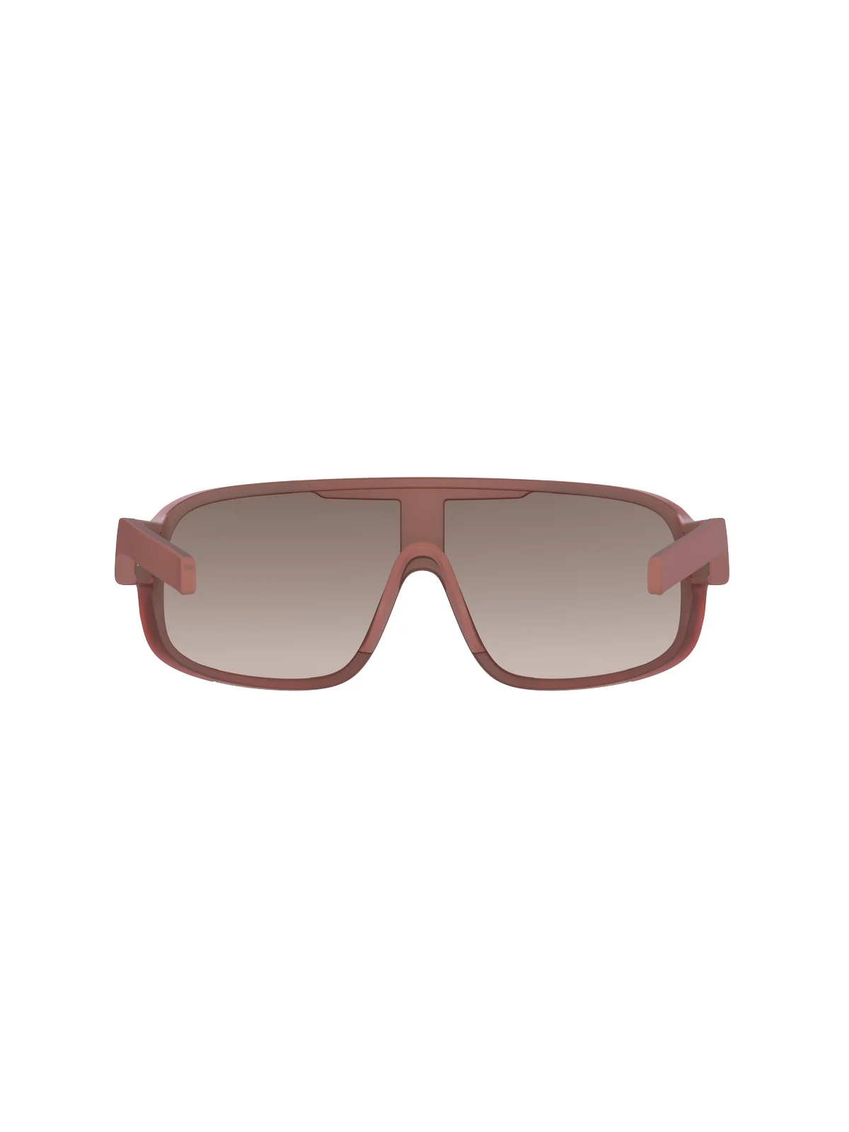 Okulary rowerowe POC Aspire Mid - Himalayan Salt Translucent - Clarity Trail | Brown/Silver Mirror Cat 2 - Image 4