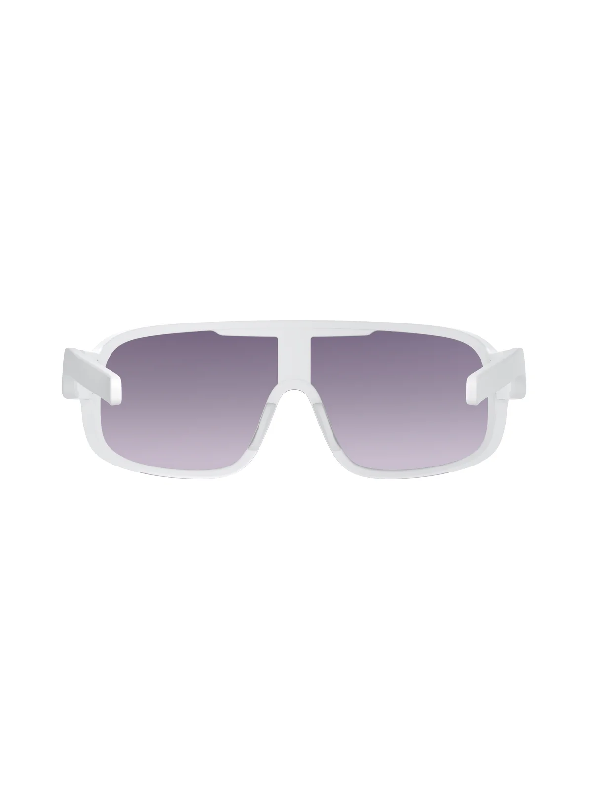 Okulary rowerowe POC Aspire Wide Fit - Hyd. White | Clarity Road/Sunny Silver Cat 3 - Image 2