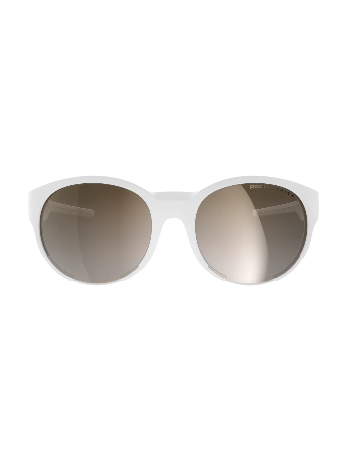 Okulary POC AVAIL - Hydr. White - Clarity Trail.Brown/Silver Mirror Cat 2 - Image 5