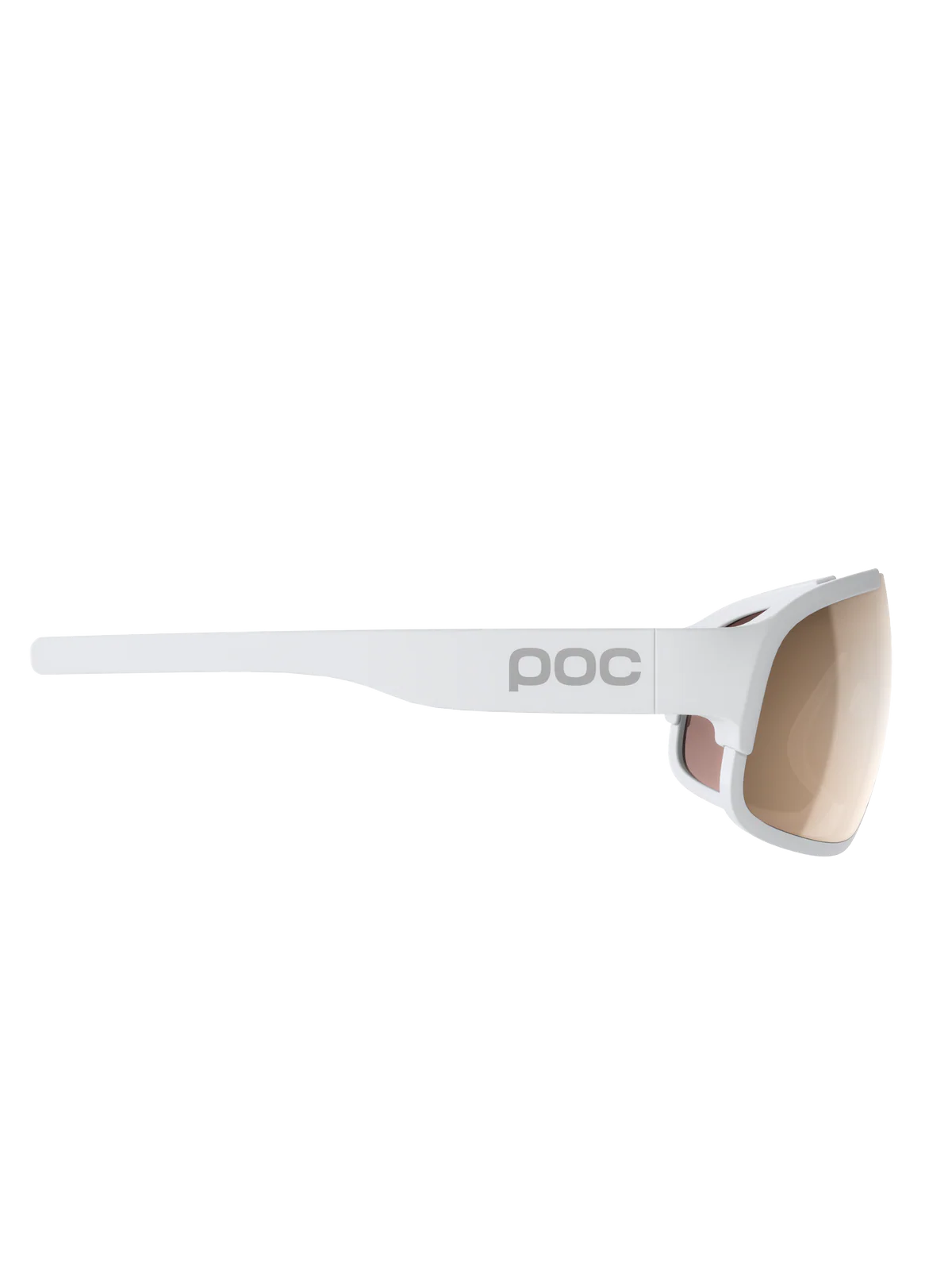 Okulary POC CRAVE - Hydr. White - Clarity Trail.Brown/Silver Mirror Cat 2 - Image 3