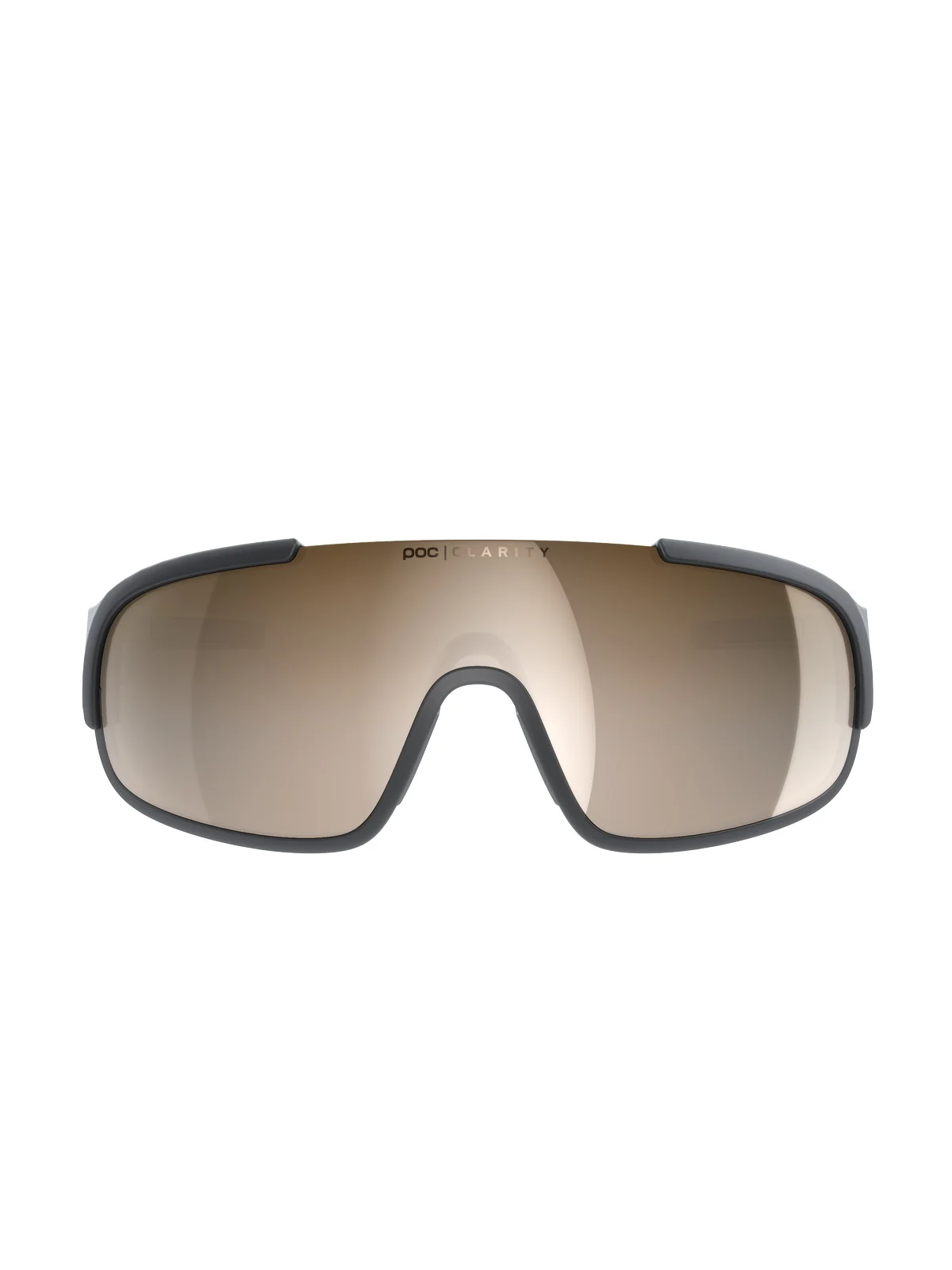 Okulary rowerowe POC Crave Wide Fit - Ur. Black Translucent/Grey | Clarity Trail/Partly Sunny Silver Cat 2 - Image 4