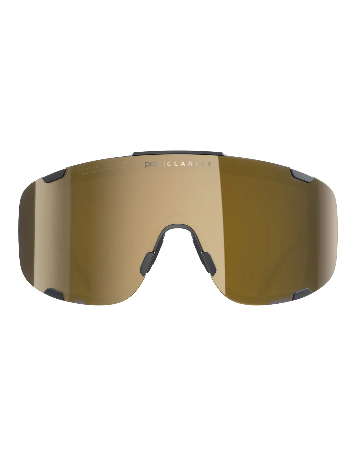Okulary przeciwsłoneczne POC Devour - Ur. Black/Clarity Road/Partly Sunny Gold Cat.2 - Image 3