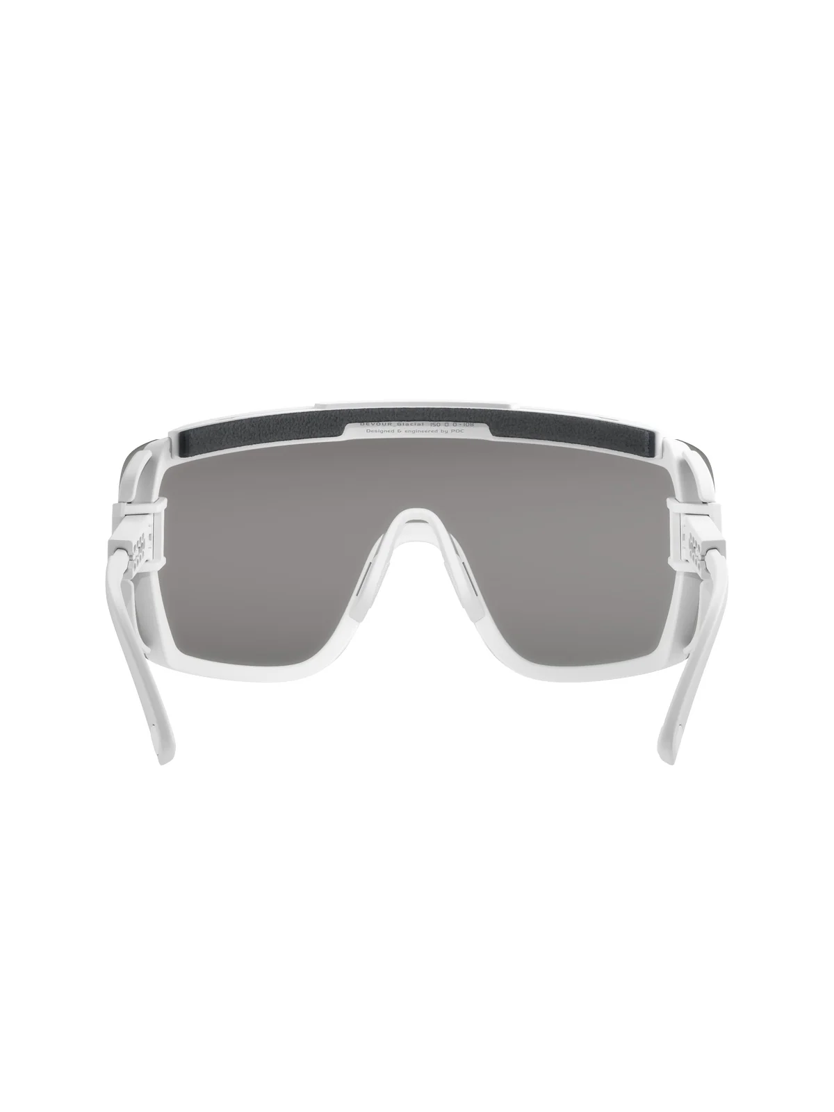 Okulary przeciwsłoneczne POC Devour Glacial - Hydr. White/Clarity Universal/Sunny Gold Cat 3 - Image 4