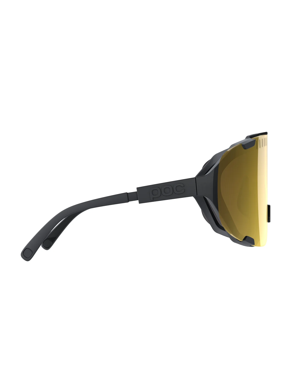 Okulary POC DEVOUR - Ur. Black - Clarity ROAD Violet/Gold Mirror Cat 3 - Image 3