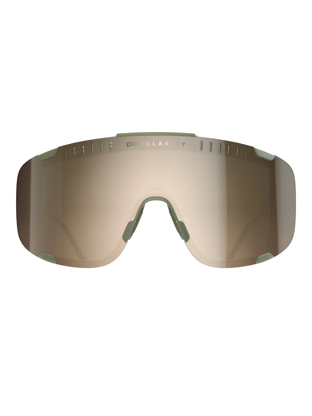 Okulary POC DEVOUR - Epid. Green Translucent | Brown/Silver Mirror Cat 2 - Image 2