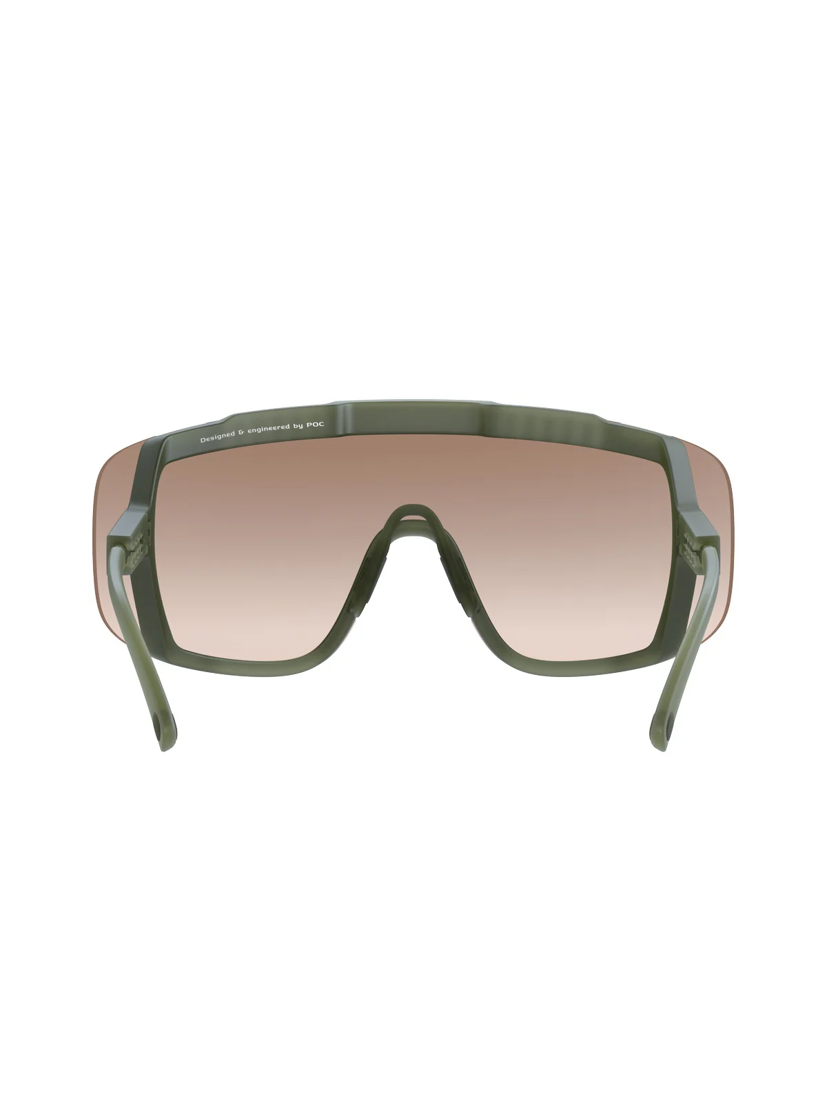 Okulary POC DEVOUR - Epid. Green Translucent | Brown/Silver Mirror Cat 2 - Image 4