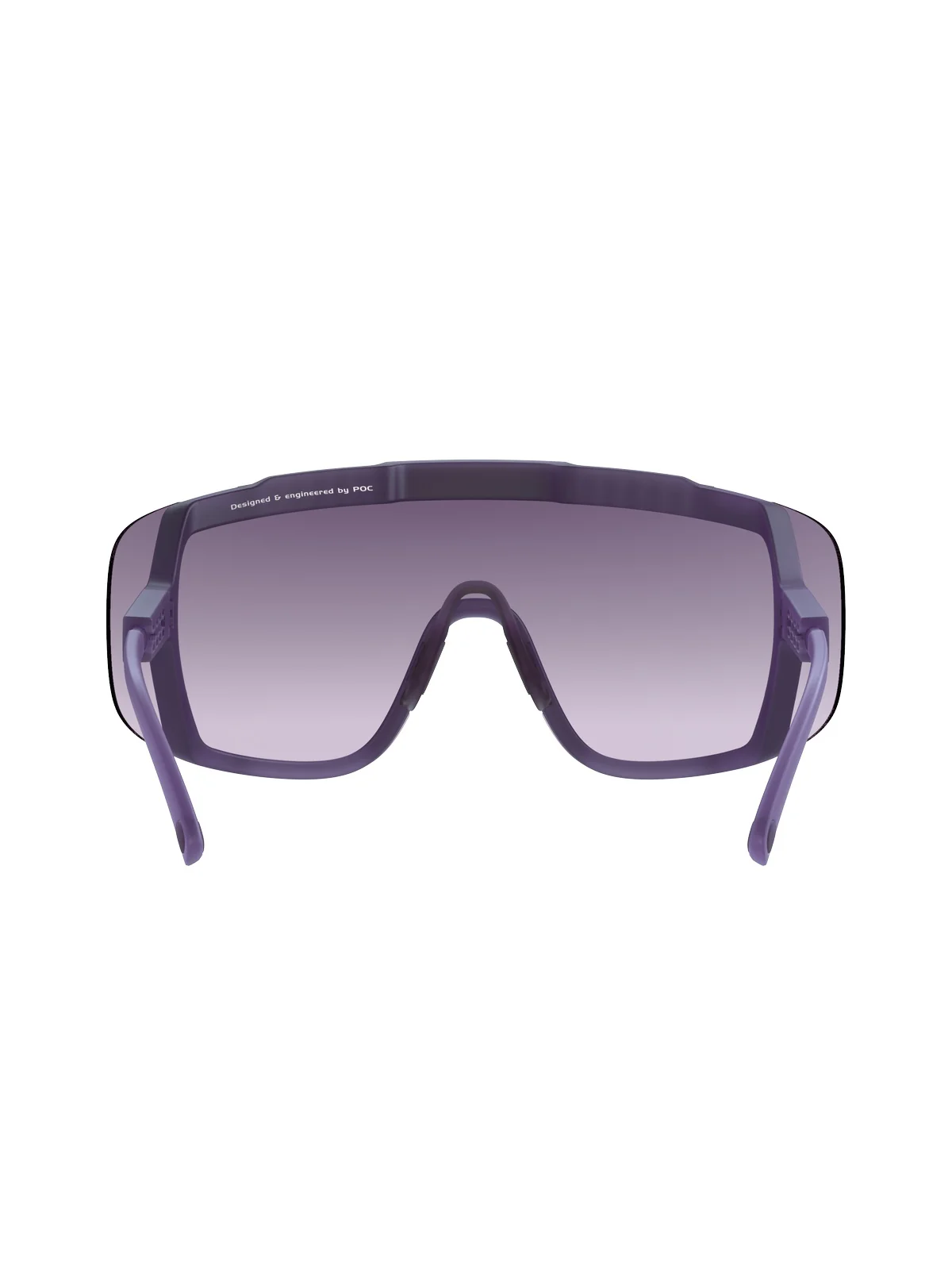 Okulary POC DEVOUR - Sap. Purple Translucent - Clarity ROAD | Violet/Silver Mirror Cat 3 - Image 4