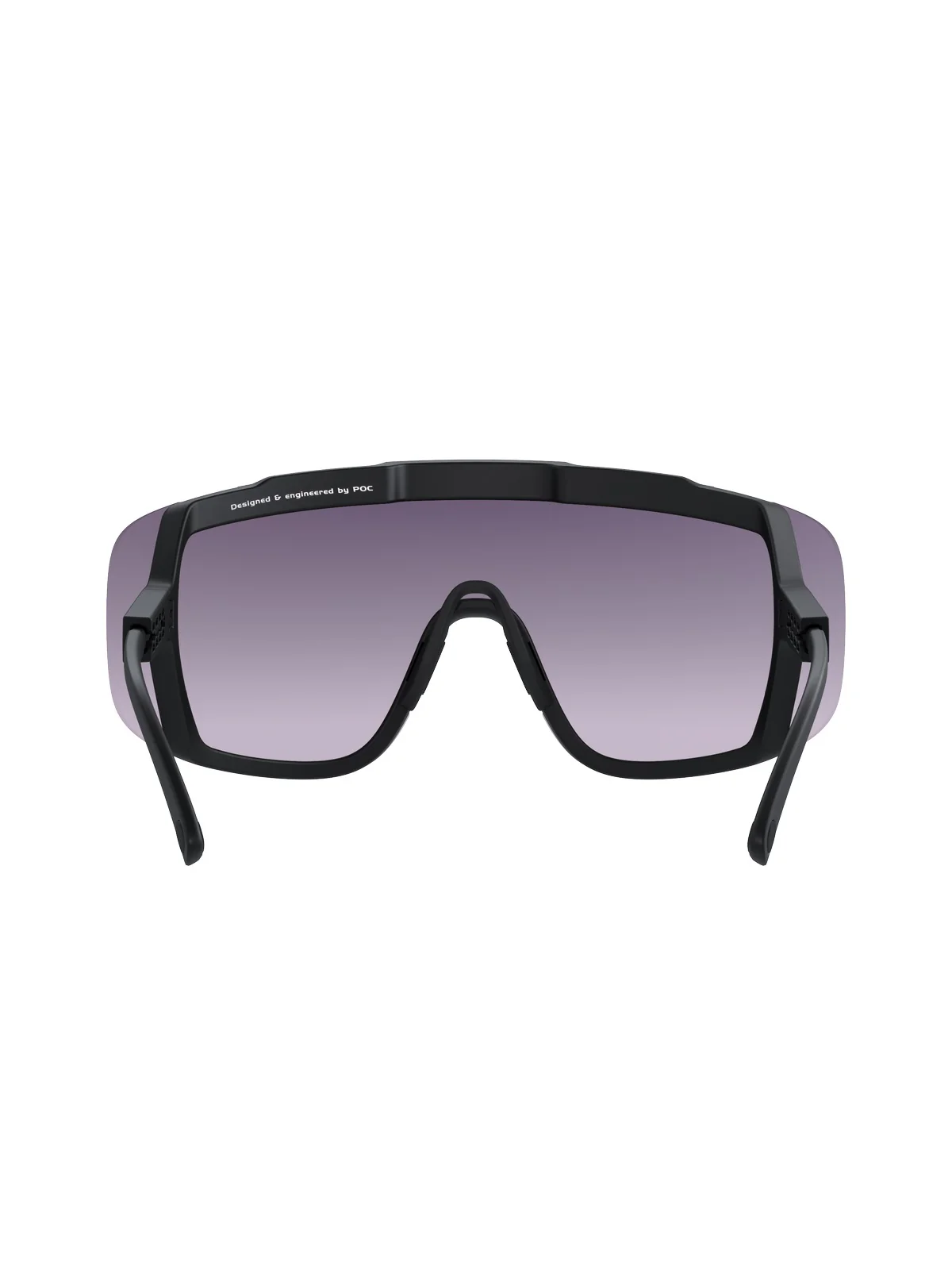 Okulary rowerowe POC Devour Wide Fit - Ur. Black | Clarity Road/Partly Sunny Gold Cat 2 - Image 4