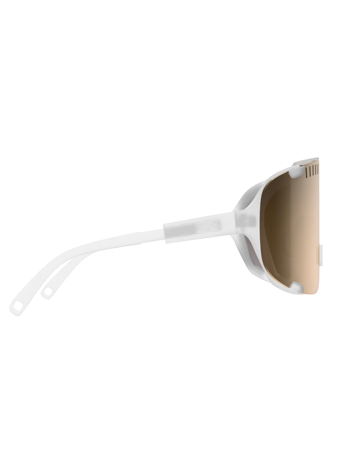 Okulary rowerowe POC Devour Wide Fit - Trans. Crystal | Clarity Trail/Partly Sunny Silver Cat 2 - Image 2