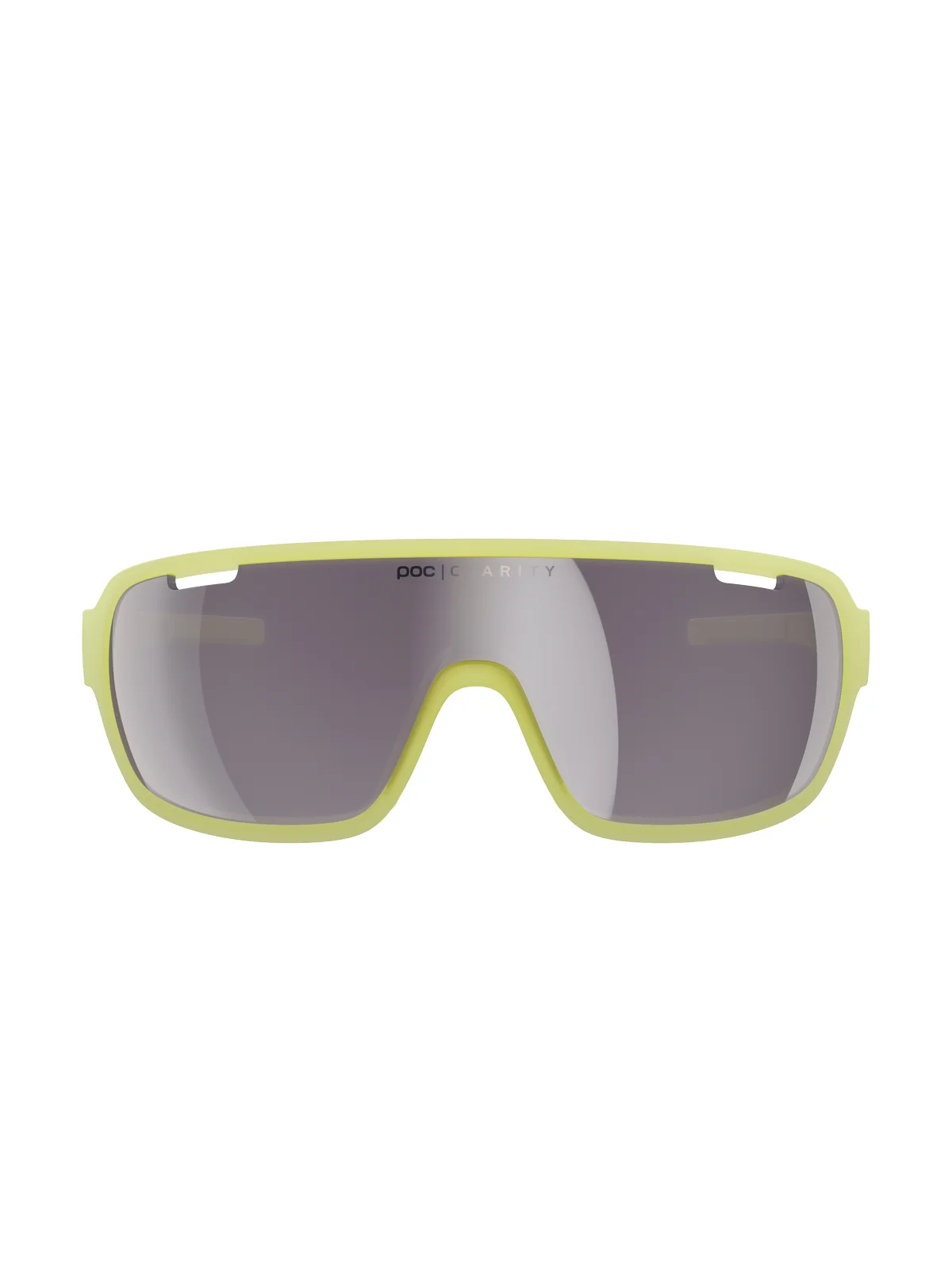 Okulary POC DO BLADE - Lemon Calcite Translucent - Clarity ROAD | Violet Silver Mirror Cat 3 - Image 5