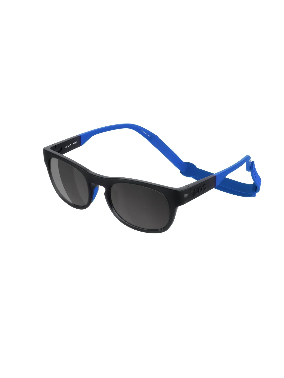 Okulary juniorskie POC EVOLVE - Ur. Black/Fluo. Blue - Equalizer Grey Cat 3 - Image 2