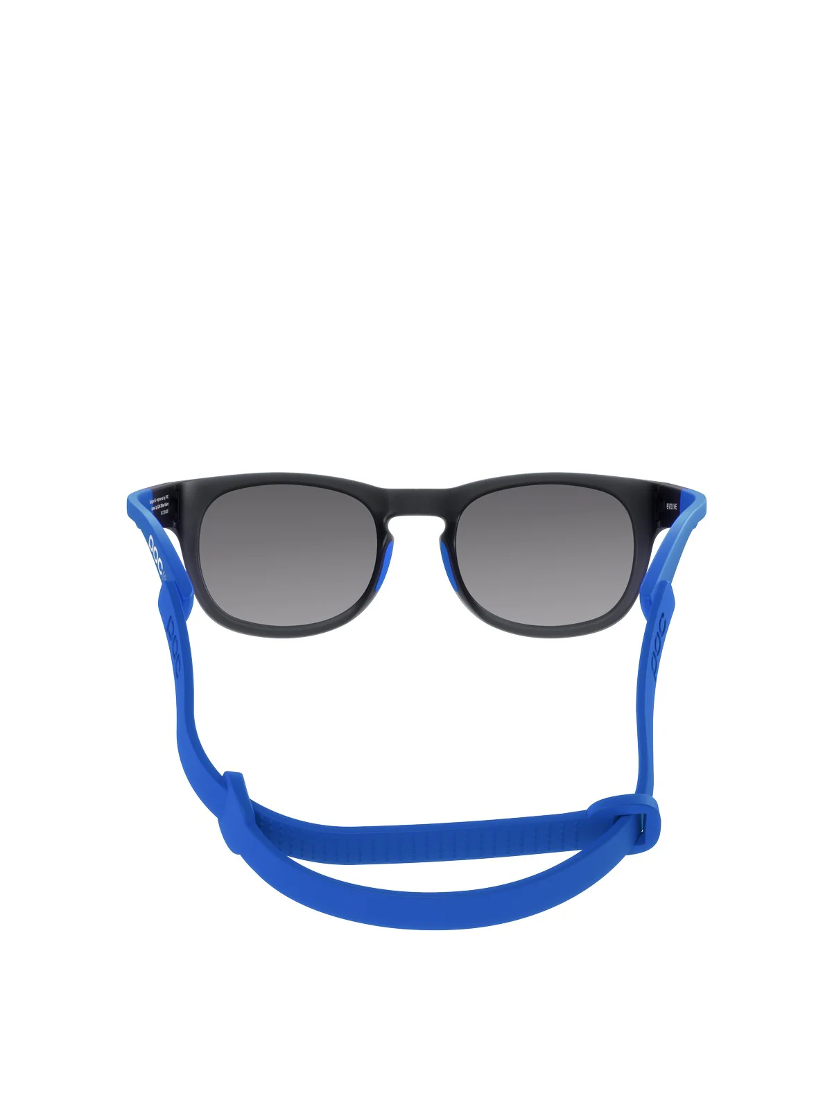 Okulary juniorskie POC EVOLVE - Ur. Black/Fluo. Blue - Equalizer Grey Cat 3 - Image 5
