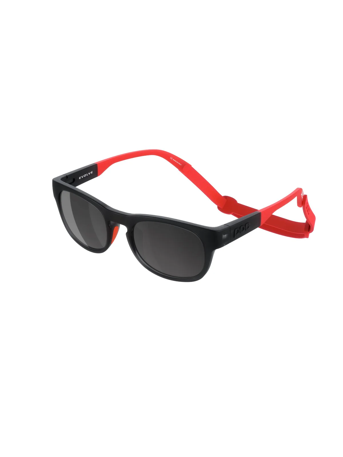 Okulary juniorskie POC EVOLVE - Ur. Black/Fluo. Orange - Equalizer Grey Cat 3 - Image 2