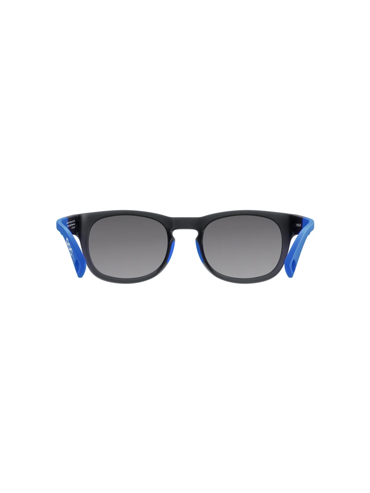Okulary przeciwsłoneczne POC Evolve -Ur. Black Trans/Fluo Blue/Clarity POCito/Sunny Grey Cat.3 - Image 4