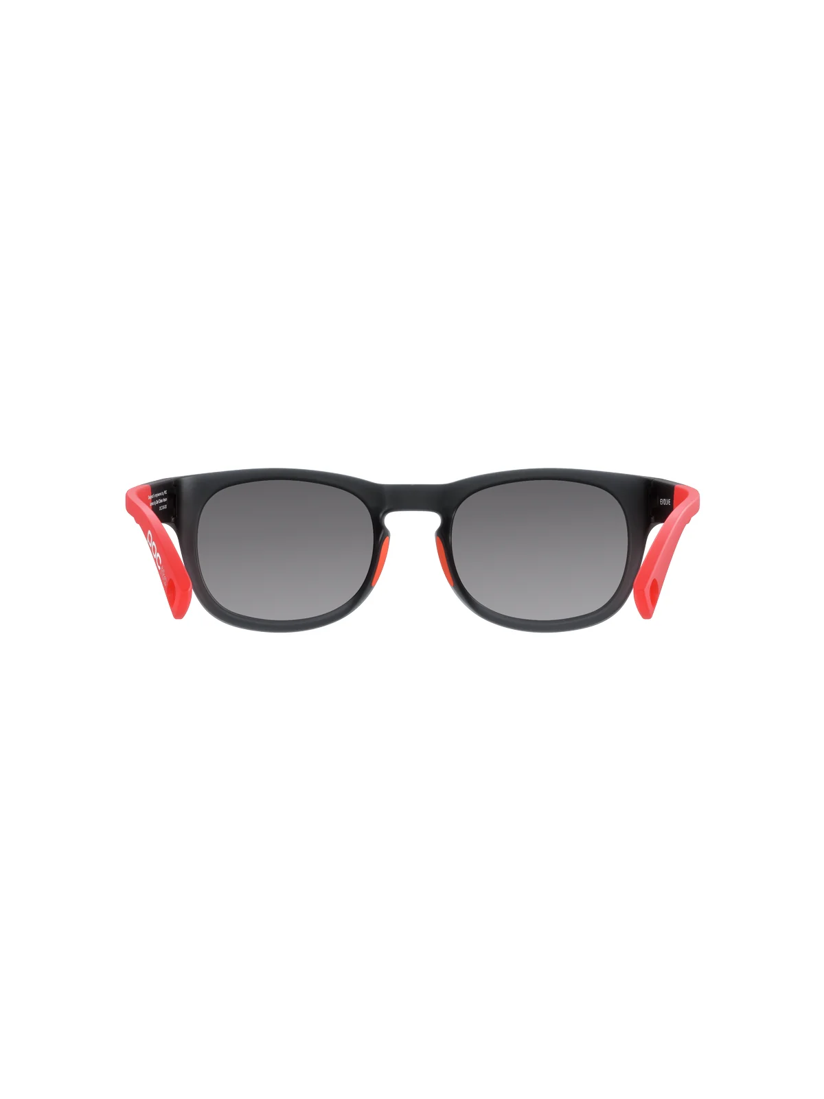 Okulary przeciwsłoneczne POC Evolve -Ur. Black Trans/Fluo Orange/Clarity POCito/Sunny Grey Cat.3 - Image 4
