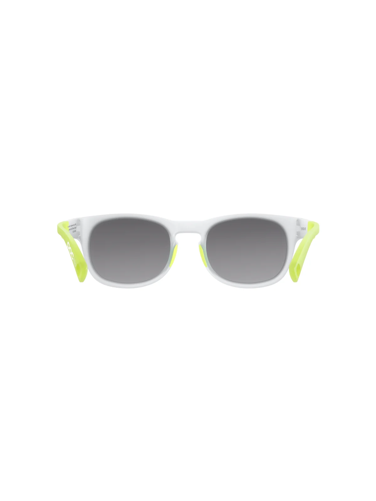 Okulary przeciwsłoneczne POC Evolve -Ur. Black Trans/Fluo Limegreen/Clarity POCito/Sunny Grey Cat.3 - Image 4