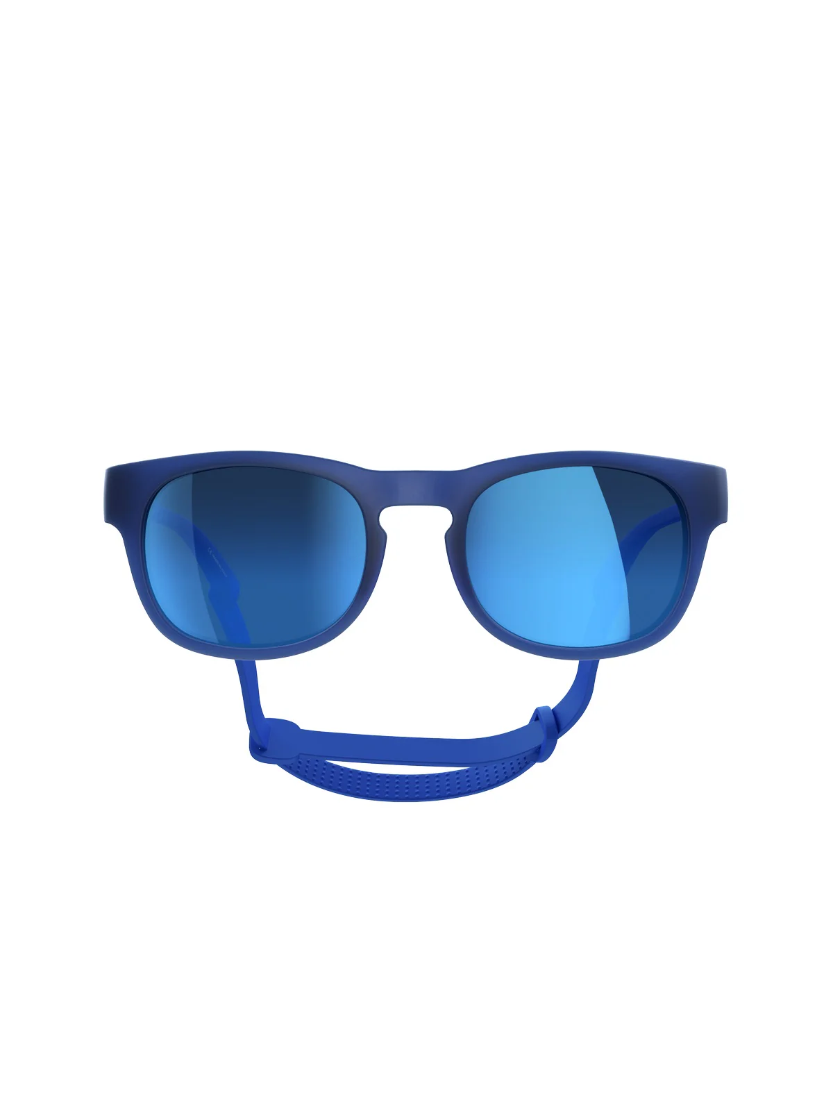 Okulary przeciwsłoneczne POC Evolve -Lead Blue/Fluo Blue/Clarity POCito/Sunny Blue Cat.3 - Image 2