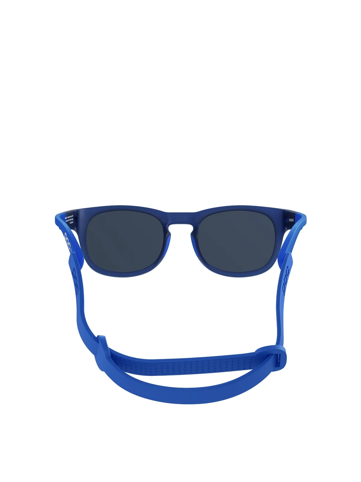 Okulary przeciwsłoneczne POC Evolve -Lead Blue/Fluo Blue/Clarity POCito/Sunny Blue Cat.3 - Image 4