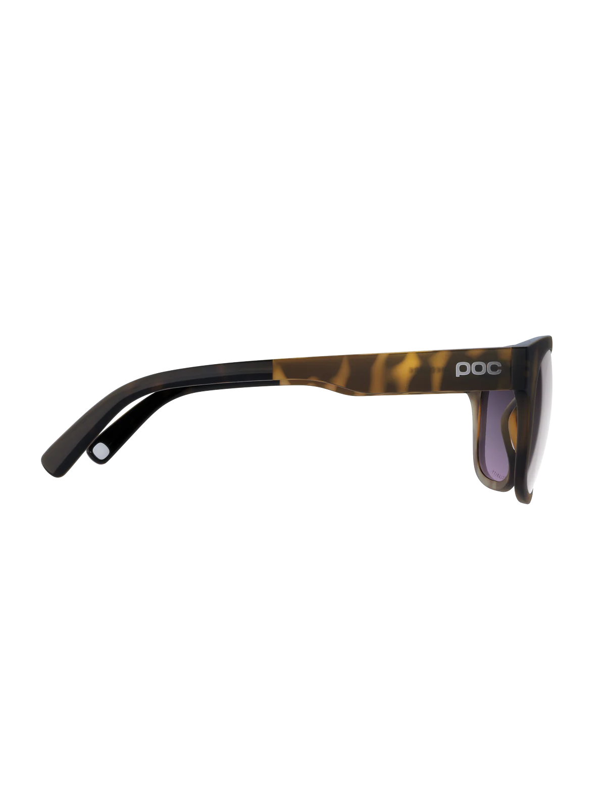 Okulary POC REQUIRE - Tortoise Brown - Clarity ROAD Violet/Silver Mirror Cat 3 - Image 4