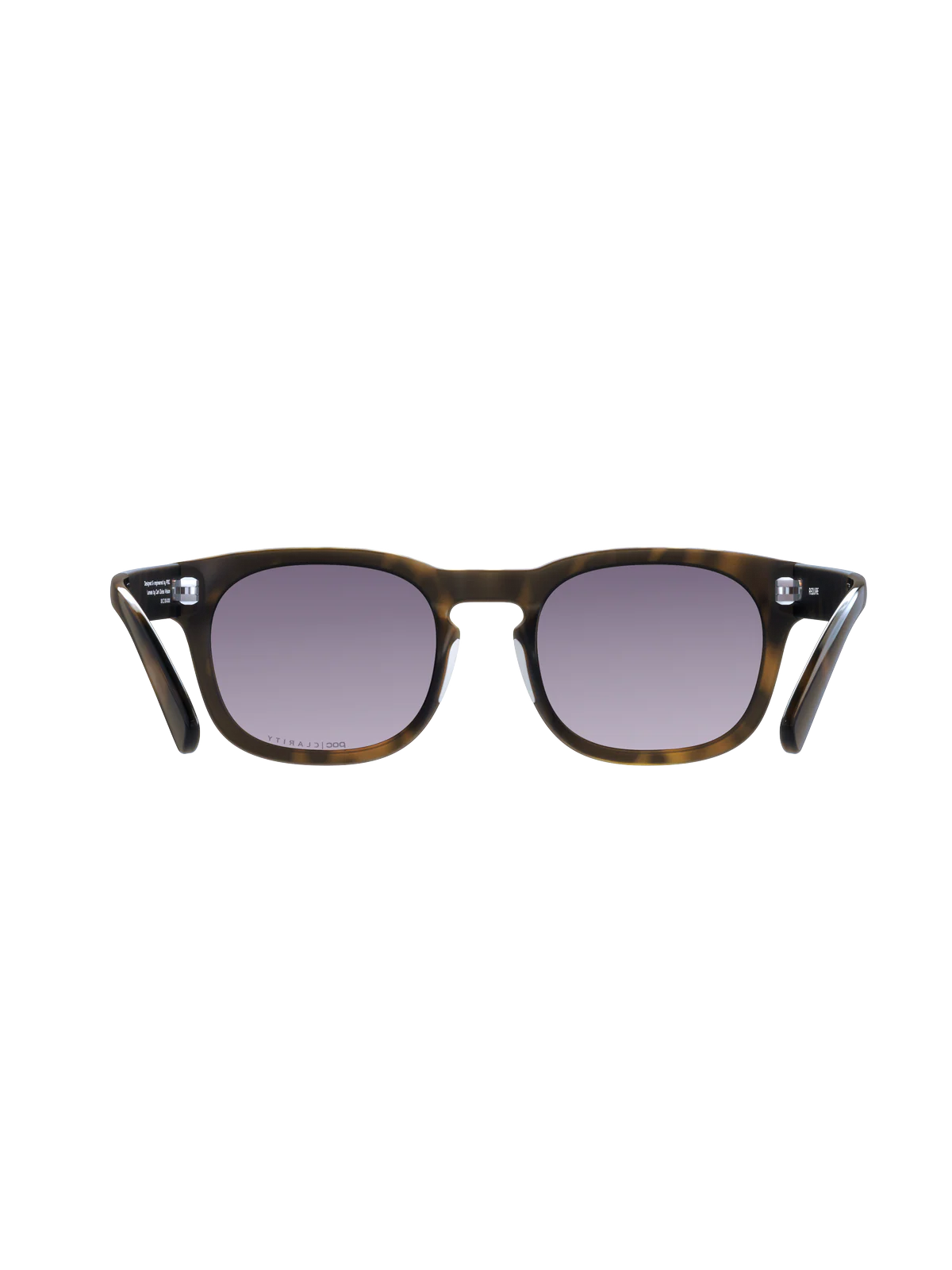 Okulary POC REQUIRE - Tortoise Brown - Clarity ROAD Violet/Silver Mirror Cat 3 - Image 5