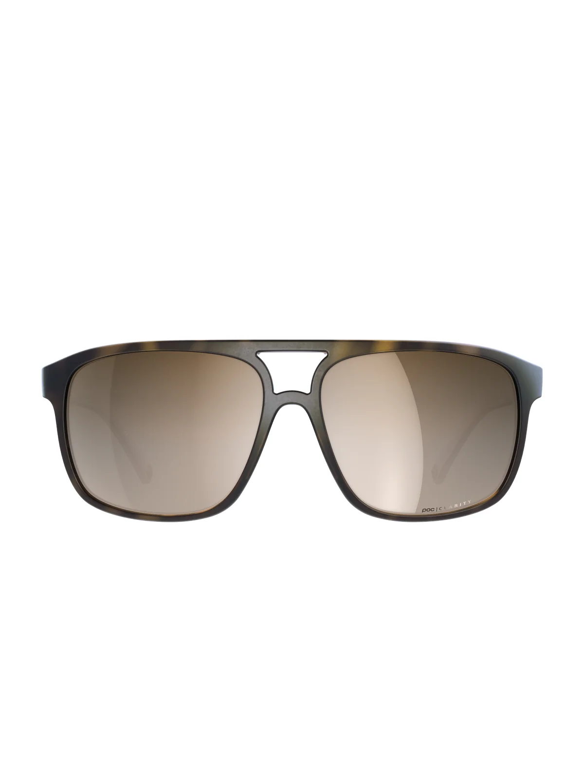 Okulary POC WILL - Tortoise Brown - Clarity Trail Brown/Silver Mirror Cat 2 - Image 2
