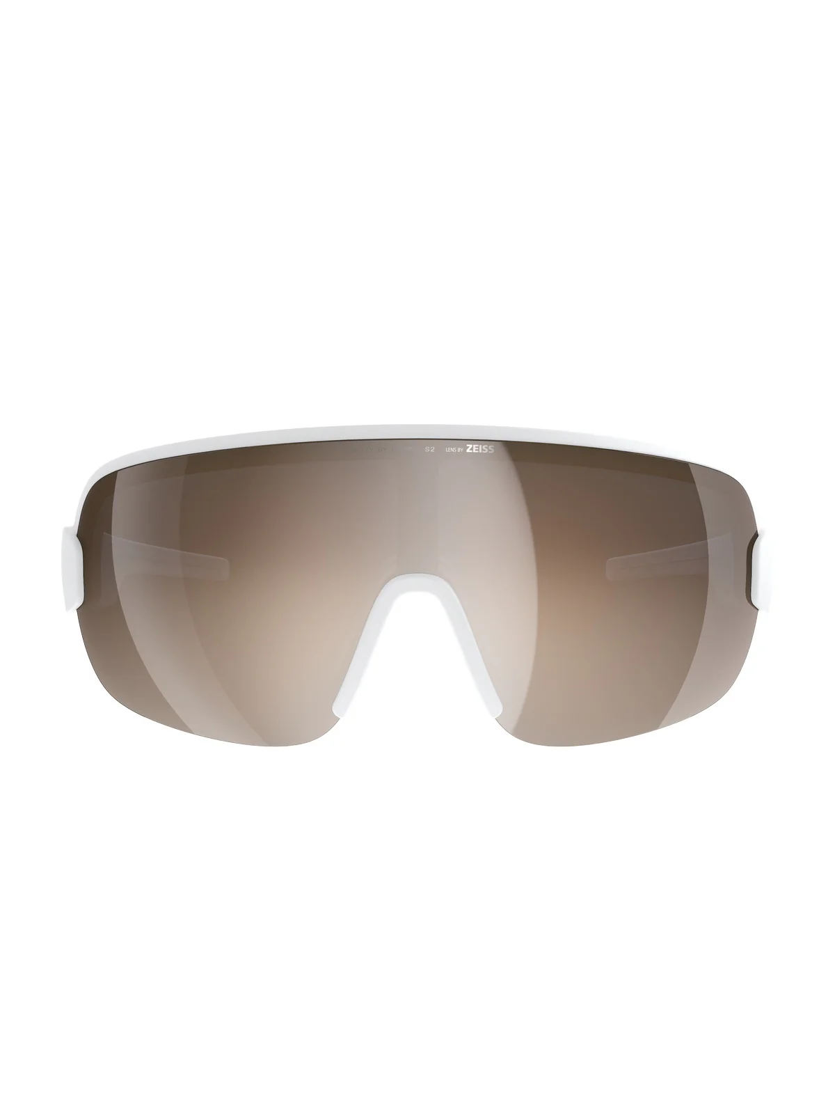 Okulary rowerowe POC Aim - Hyd. White/Clarity Trail /Partly Sunny Silver - Image 3