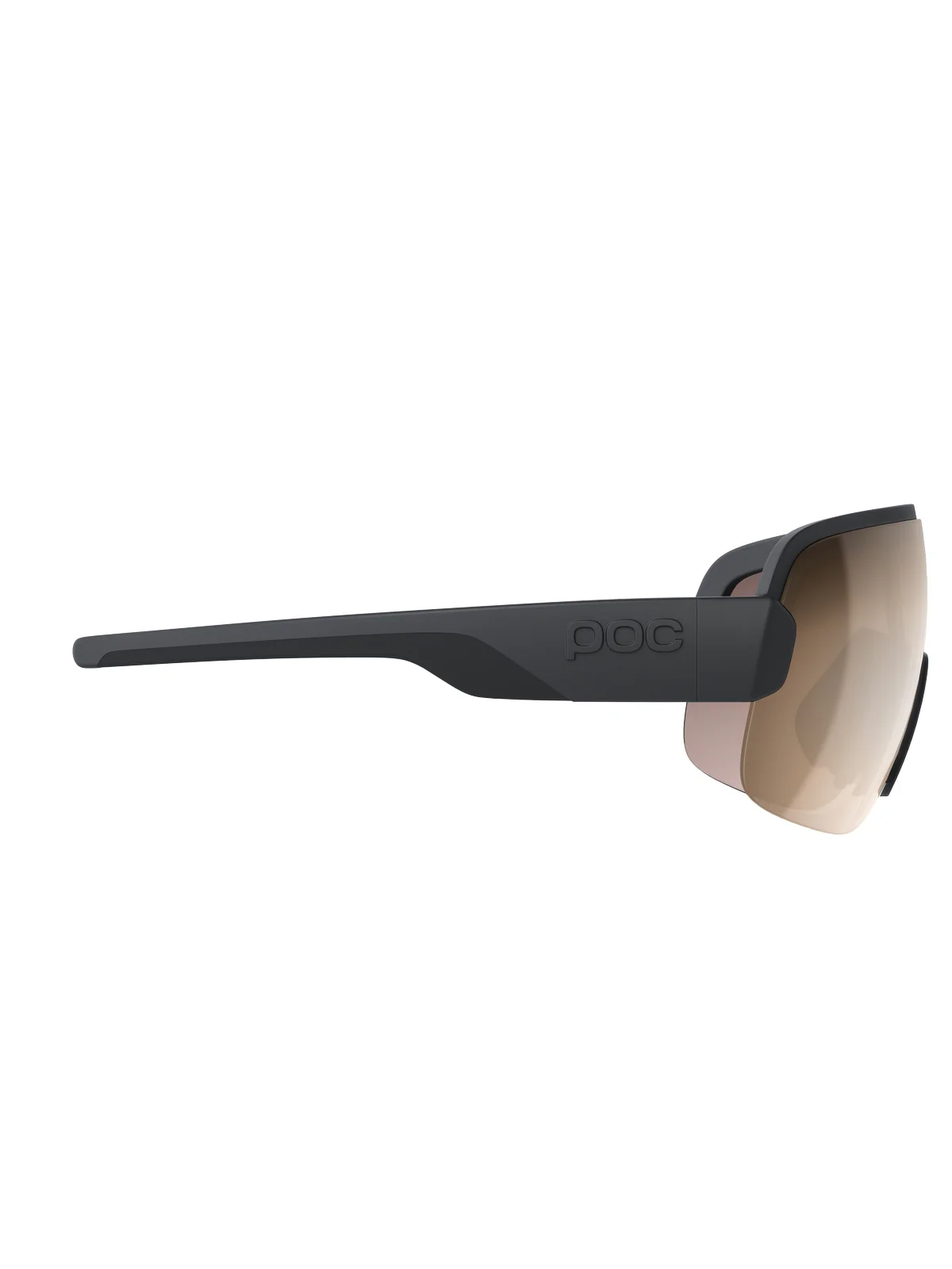 Okulary rowerowe POC AIM - Ur. Black/Clarity Trail/Partly Sunny Light Silver Cat.2 - Image 3