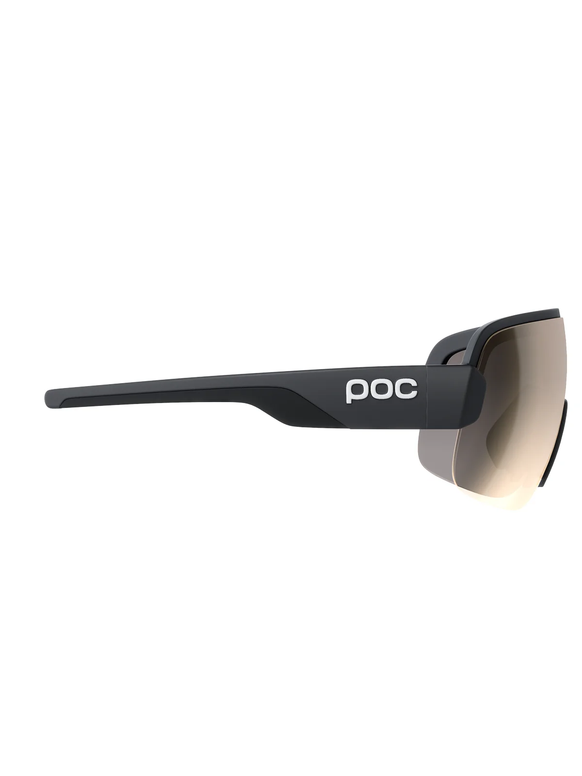 Okulary rowerowe POC Aim - Ur. Black/Clarity Trail/Partly Sunny Silver - Image 3