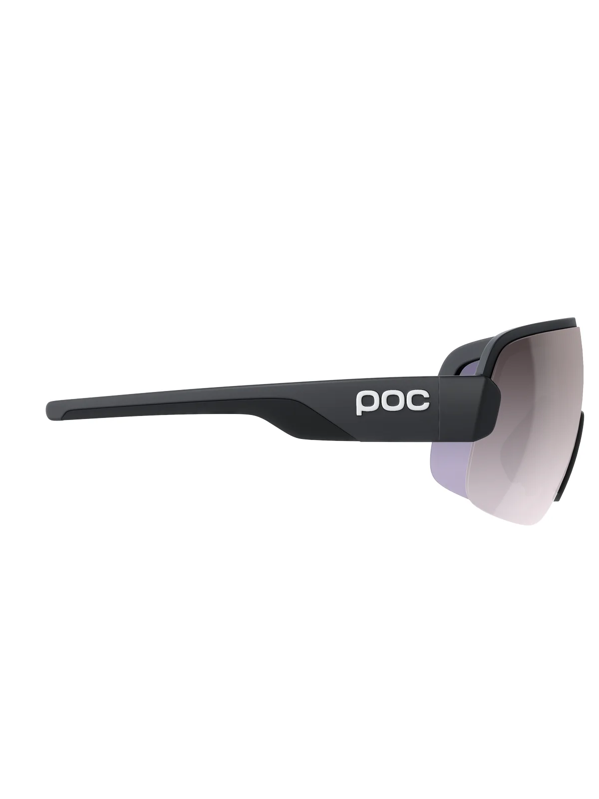 Okulary rowerowe POC Aim - Ur. Black/Clarity Road/Sunny Silver - Image 4