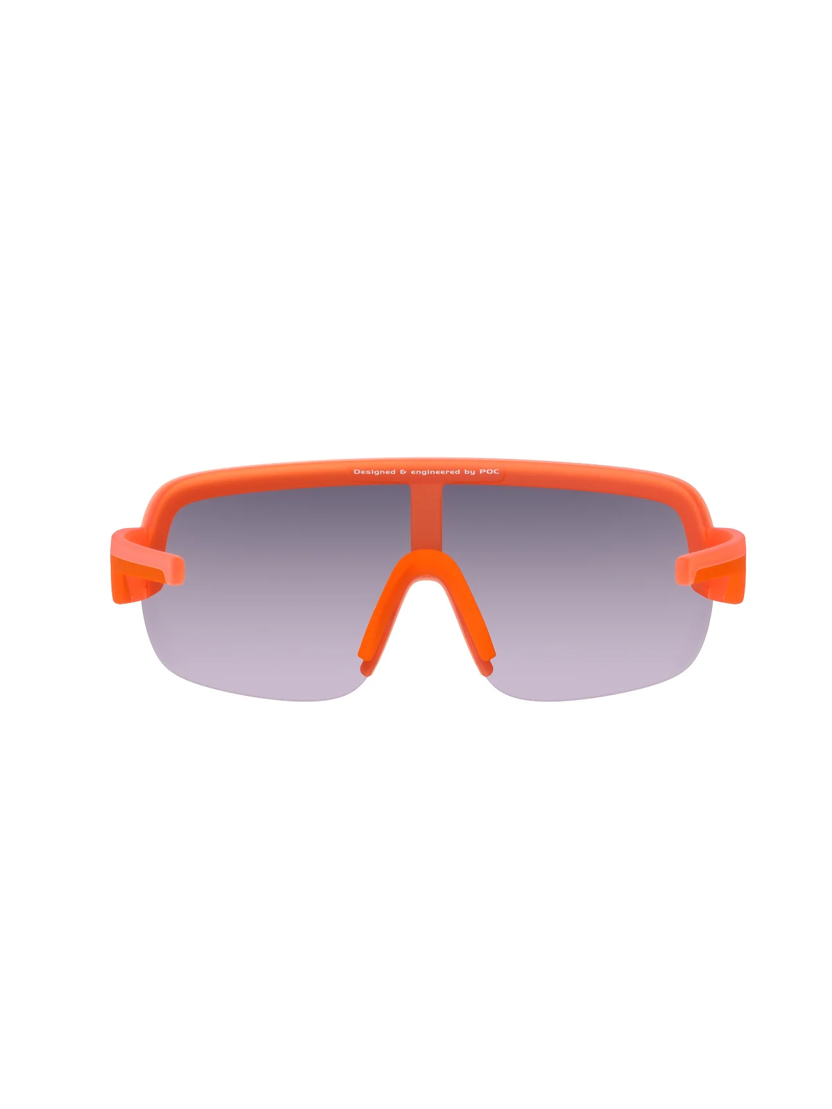 Okulary rowerowe POC Aim - Fluo. Orange Transl. - Image 4