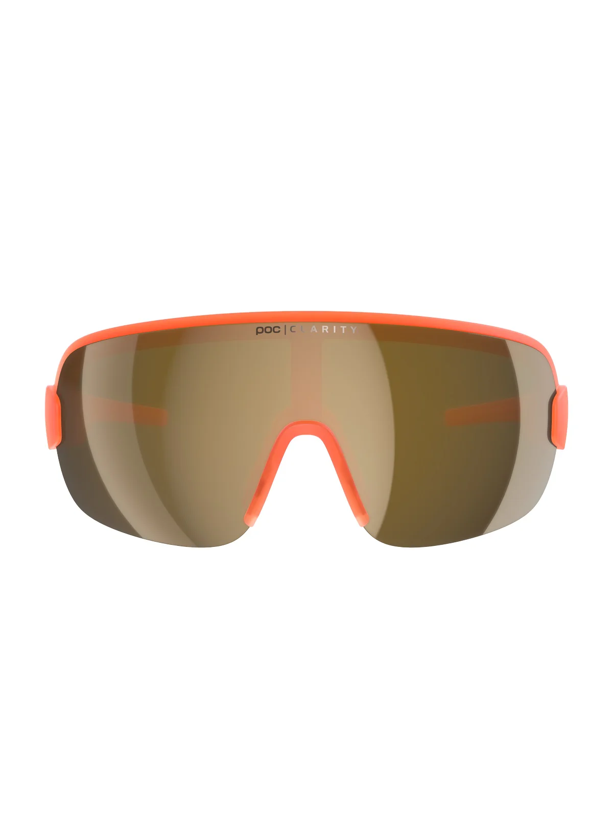 Okulary rowerowe POC AIM - Fluo Orange Translucent/Clarity Road/Sunny Gold Cat.3 - Image 2