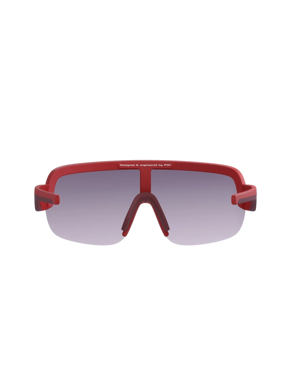 Okulary rowerowe POC AIM - Prismane Red/Clarity Road/Sunny Silver Cat.3 - Image 4