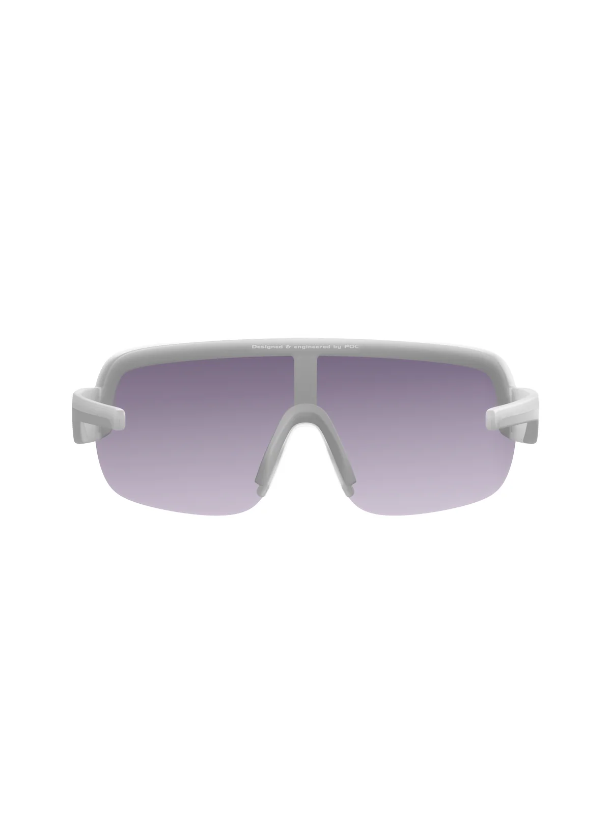Okulary rowerowe POC AIM - Trans. Crystal/Clarity Road/Sunny Silver Cat.3 - Image 4