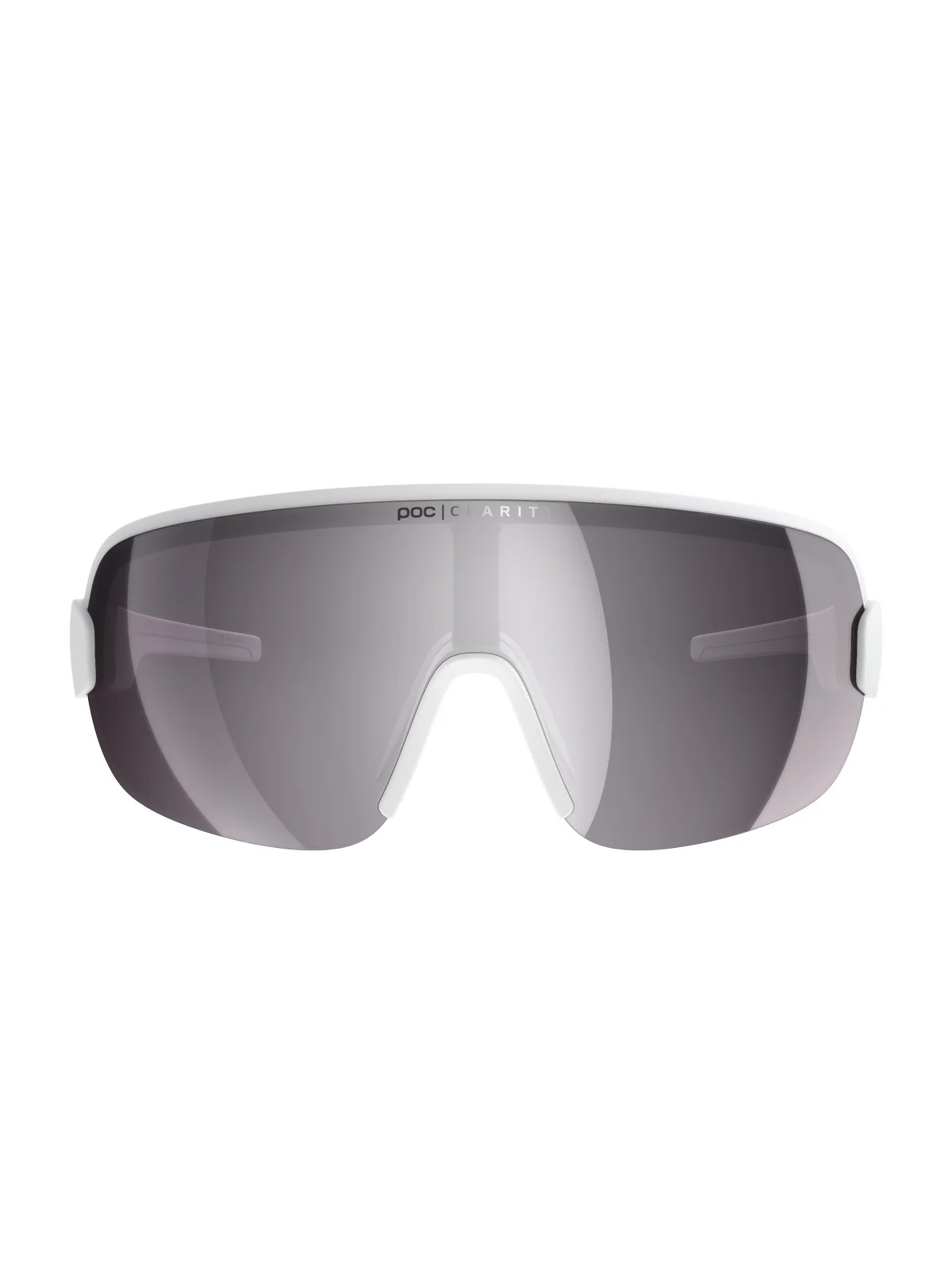 Okulary rowerowe POC AIM - Hyd. White/Clarity Road/Sunny Silver Cat.3 - Image 2
