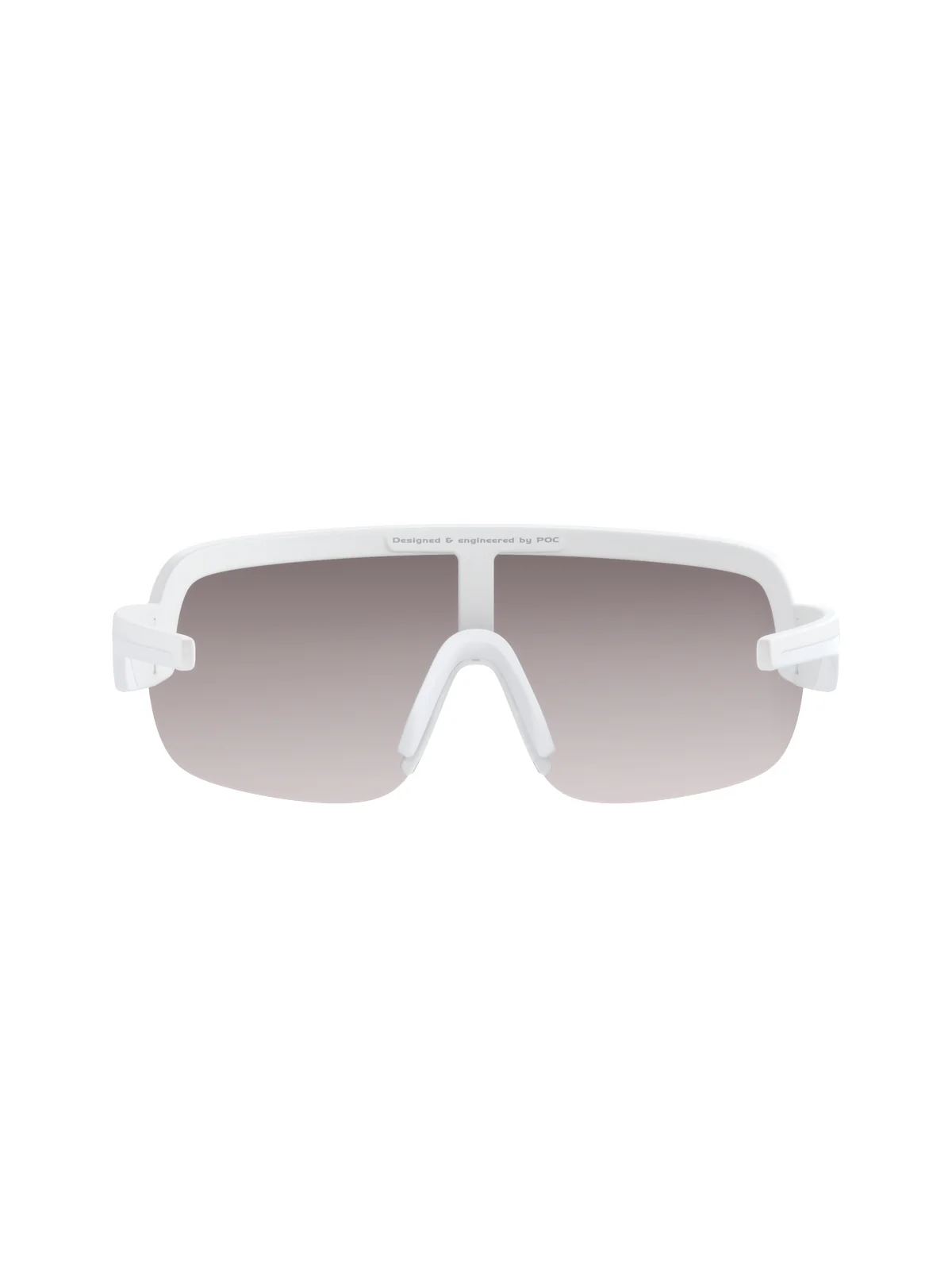Okulary rowerowe POC AIM - Hyd. White/Clarity Road/Sunny Silver Cat.3 - Image 4