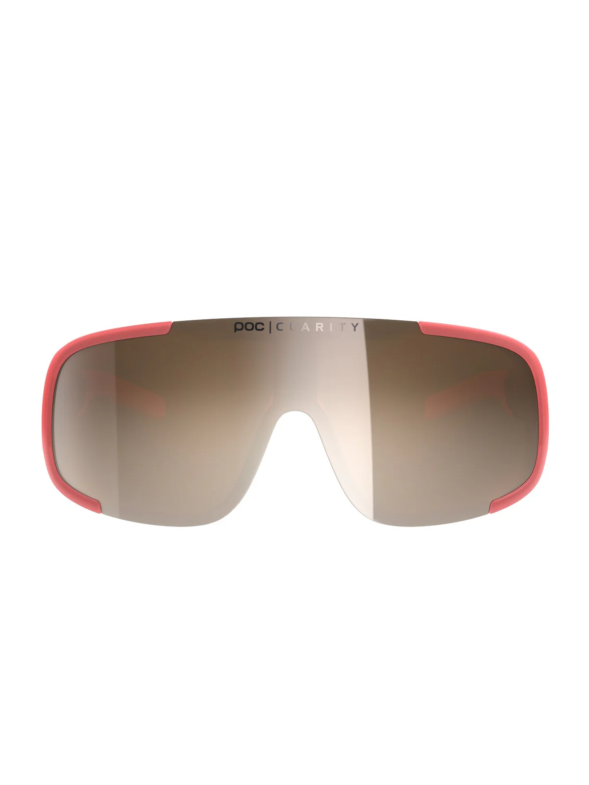 Okulary rowerowe POC Aspire - Ammolite Coral Transl. | Clarity Trail Brown Silver Mirror cat. 2 - Image 2