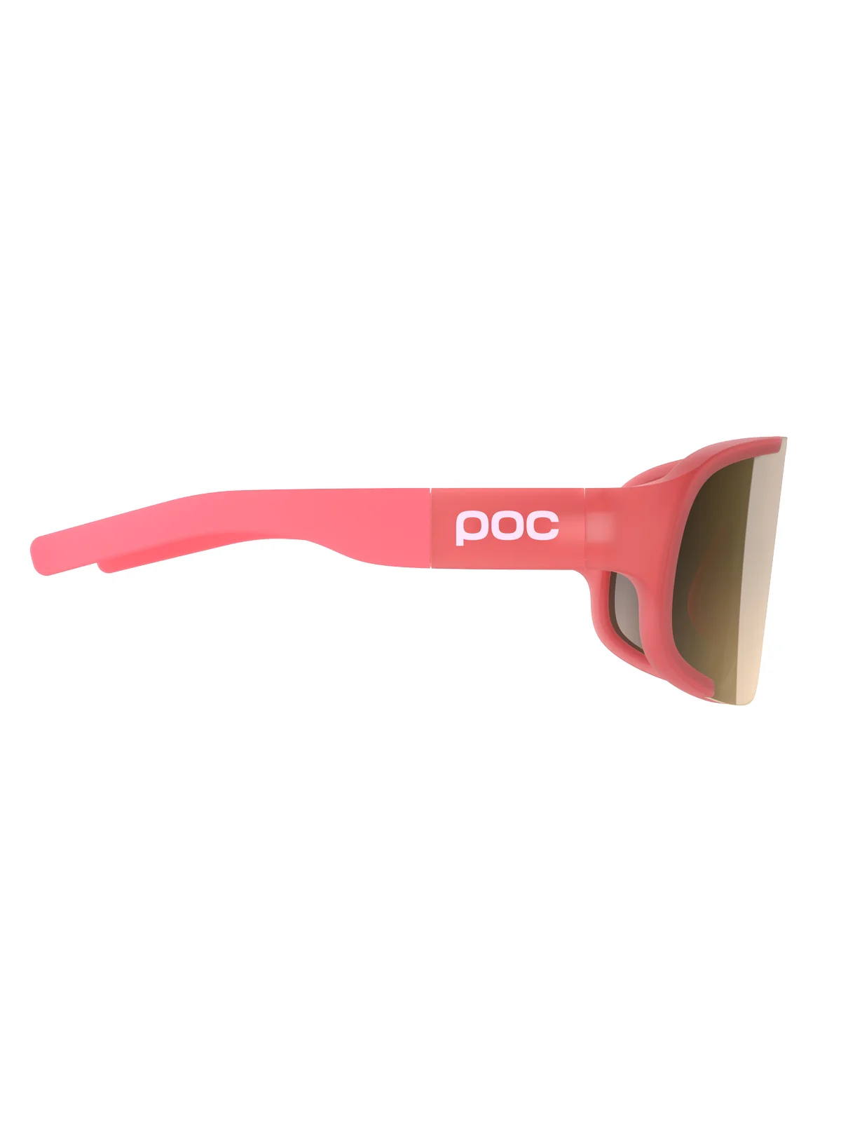 Okulary rowerowe POC Aspire - Ammolite Coral Transl. | Clarity Trail Brown Silver Mirror cat. 2 - Image 3