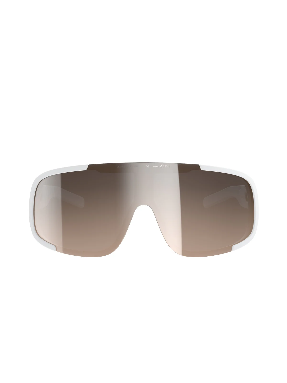Okulary rowerowe POC Aspire Mid - Hyd. White/Clarity Trail /Partly Sunny Silver - Image 2