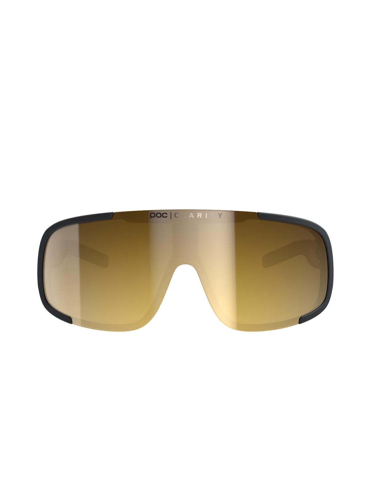 Okulary rowerowe POC Aspire Mid - Ur. Black/Clarity Road/Partly Sunny Gold - Image 2