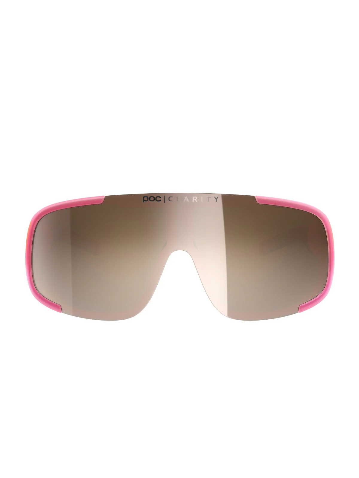 Okulary rowerowe POC Aspire - Actinium Pink Transl. | Clarity Trail Brown Silver Mirror cat. 2 - Image 2