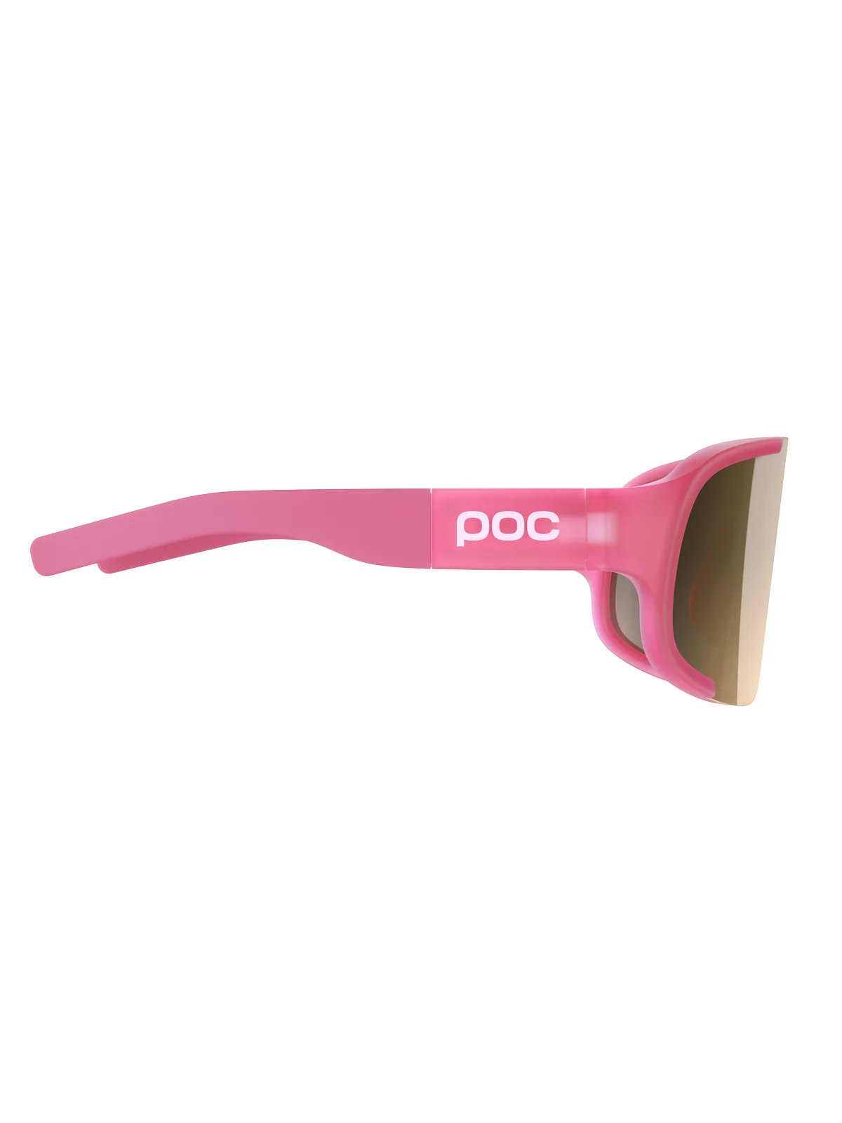 Okulary rowerowe POC Aspire - Actinium Pink Transl. | Clarity Trail Brown Silver Mirror cat. 2 - Image 3